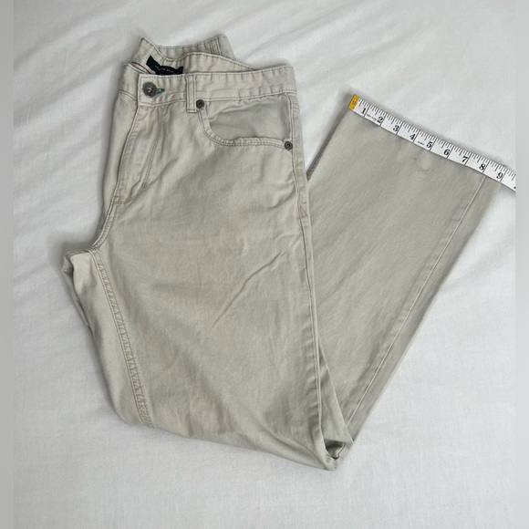 Tommy Hilfiger Men’s 100% Cotton Denim Kaki Jeans 32X32 - Picture 7 of 8